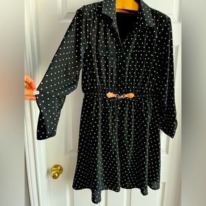 PXL polka dot dress